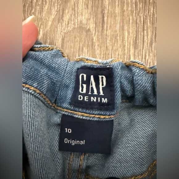 Gap Denim Boys Original Gray Blue Jeans Size 10 - Picture 3 of 5